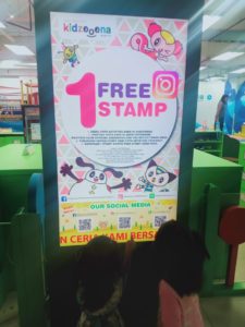 promo free stamp kidzoona